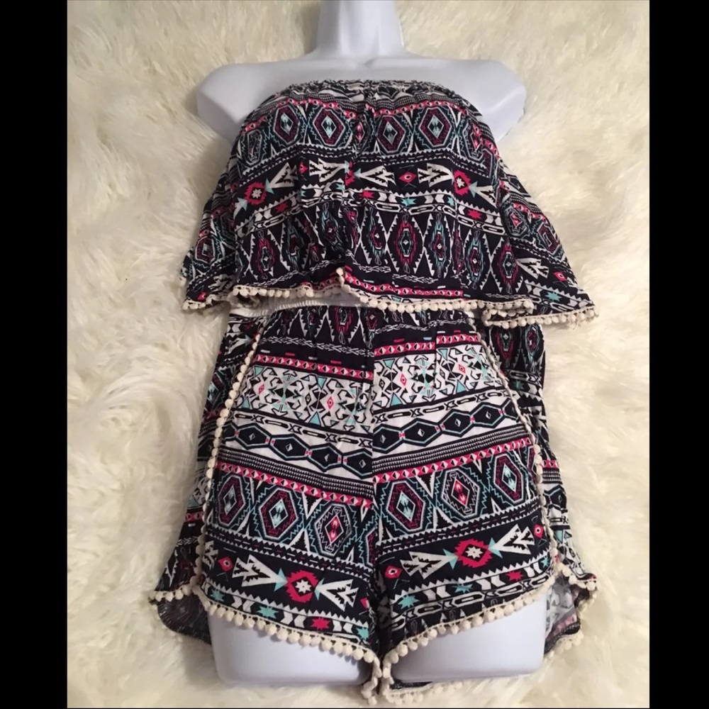 Women’s tube Top romper